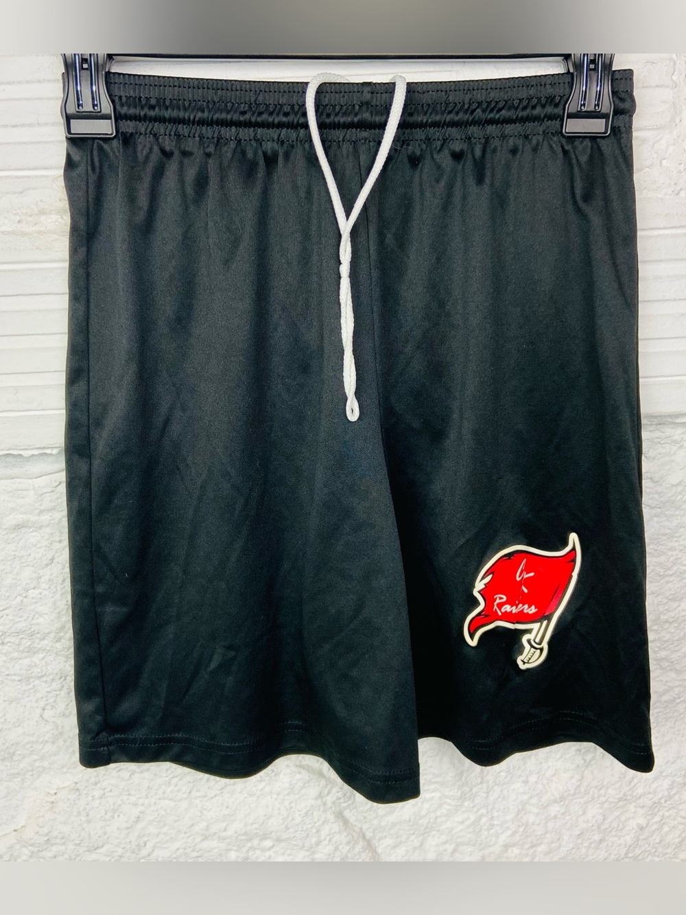 Christ the king Catholic private school CK raiders Black Athletic gym Shorts YL